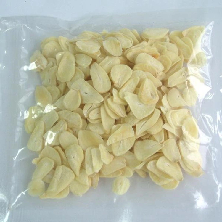Umgangatho ophezulu we-Dehydrated Garlic Slices